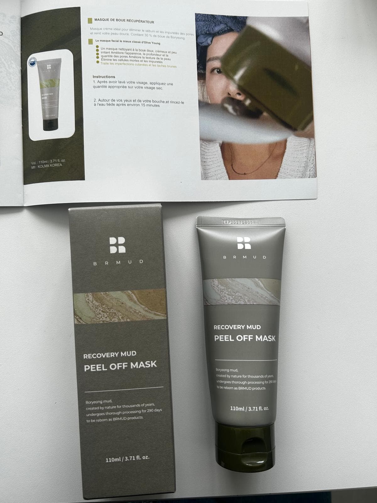 BRMUD Recovery Mud Peel Off Mask