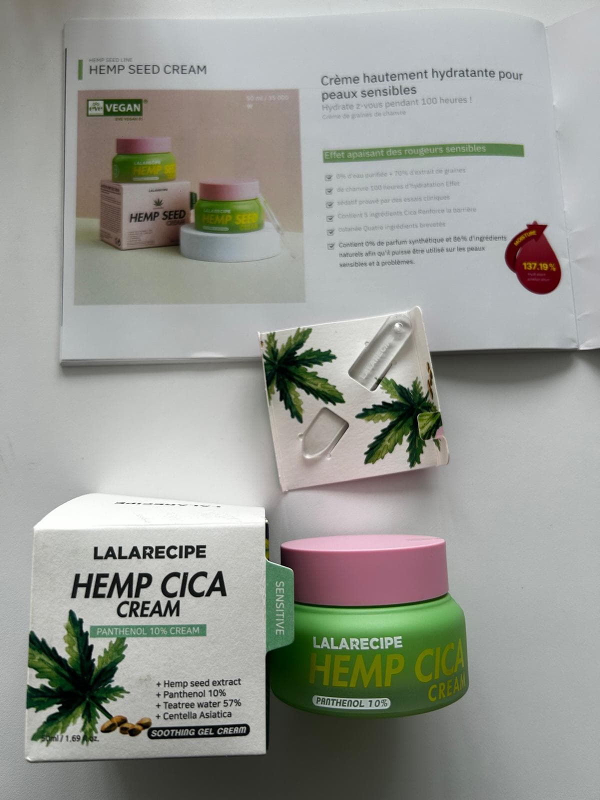 LALARECIPE Hemp Cica Cream