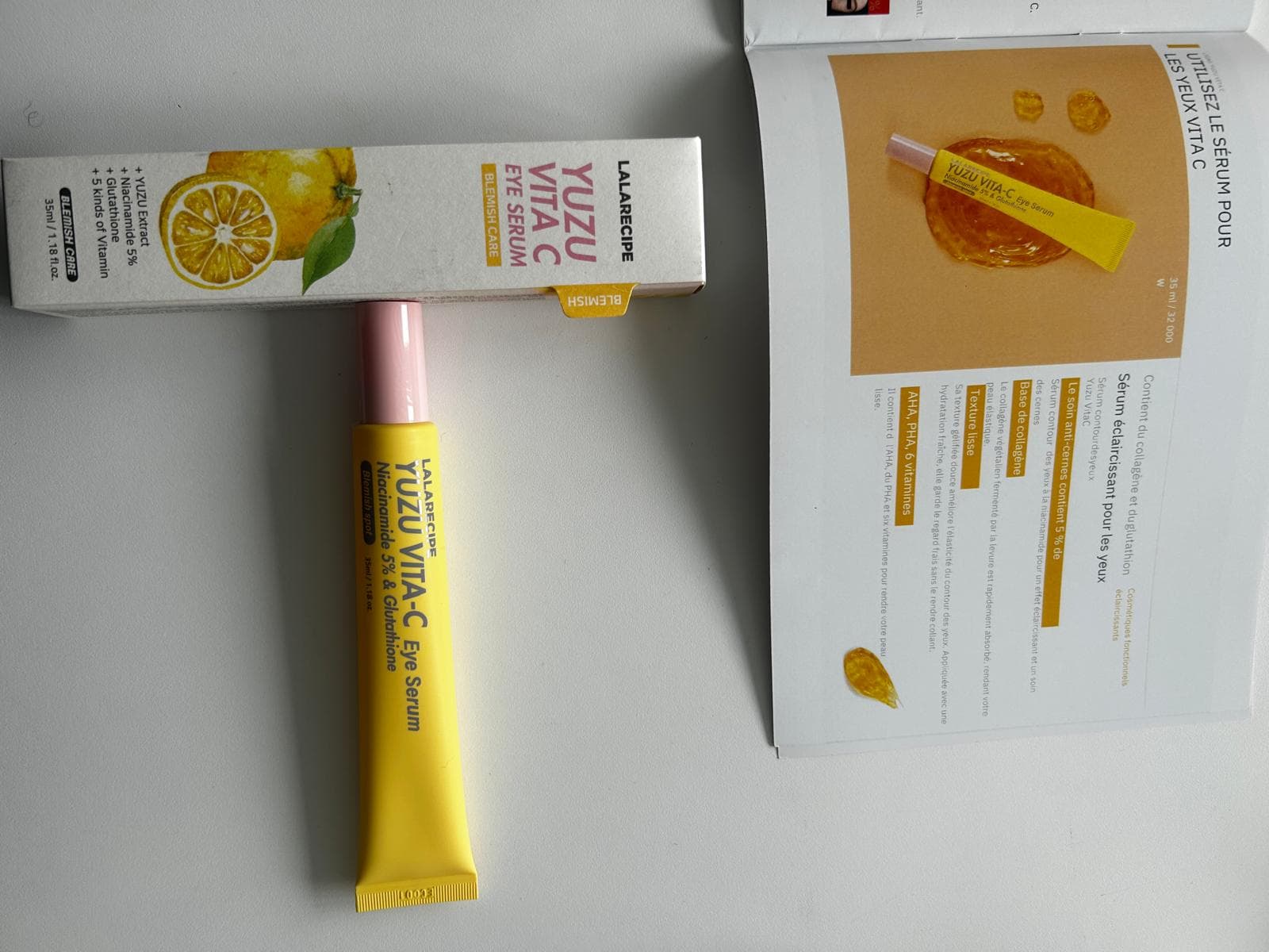 LALARECIPE Yuzu Vita-C Eye Serum